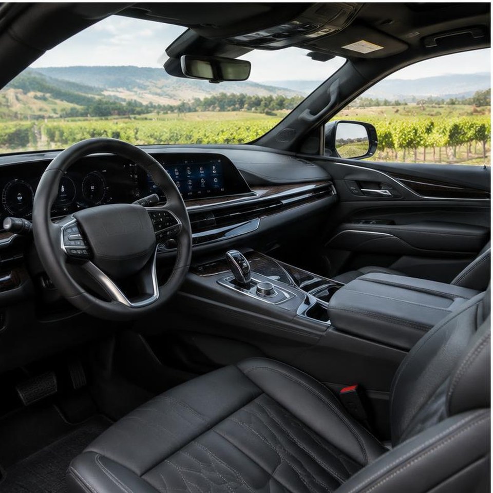 Escalade-V interior detail