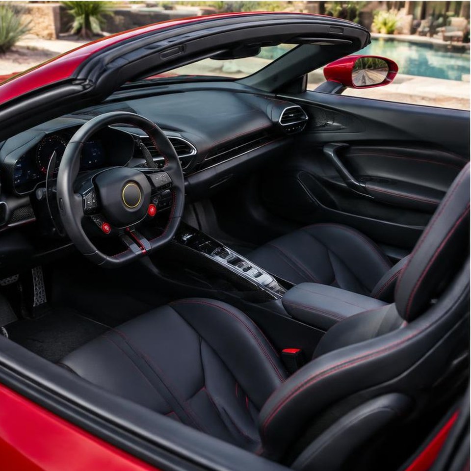 296 GTS interior detail