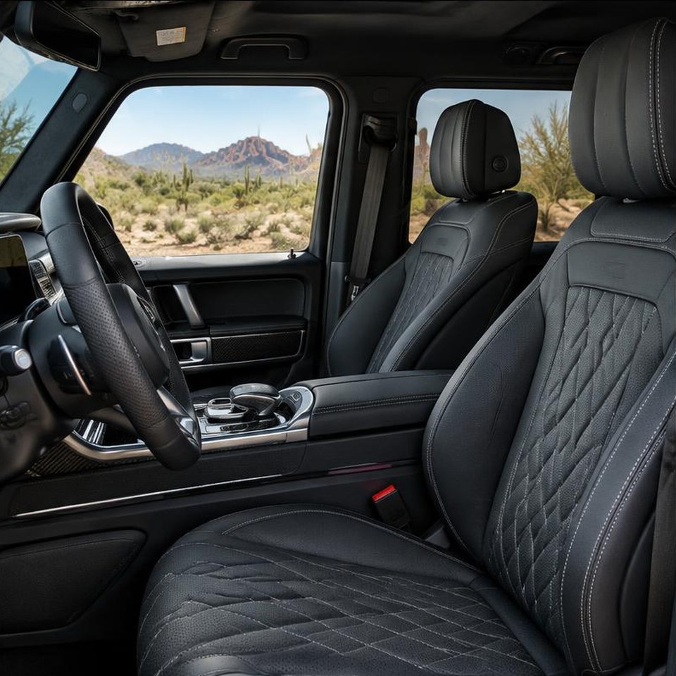G63 interior detail